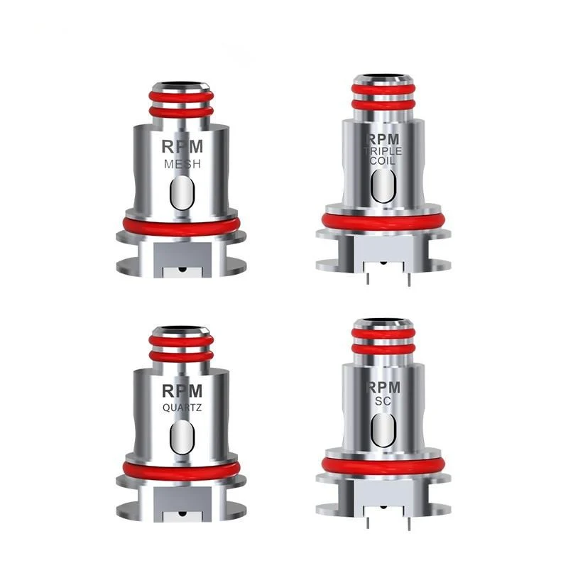 SMOK RPM Ersatzteil Coil Für Nord 4, Thallo, Thallo S, Nord X, RPM 2 Kit, RPM 2S, SCAR-P3, SCAR-P5, RPM Lite, Alike, Pozz X, Nord 2, Fetch Pro, RPM80, RPM80 Pro, Fetch Mini, RPM40,Morph Pod 40 Kit,RPM4 Kit (5 Stück/Packung)