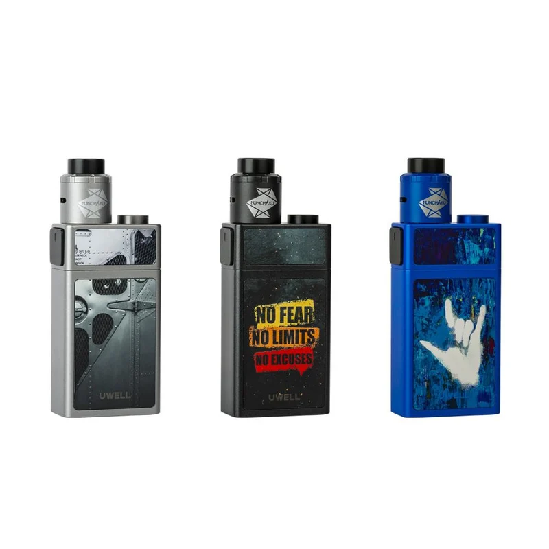 Uwell Blocks Squonk 90W Kit mit Nunchaku RDA Verdampfer