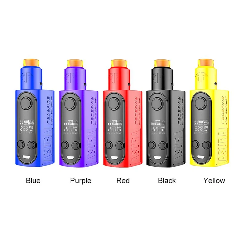 Hugo Vapor Asura 2-in-1 228W TC Squonker Kit mit Asura RDA Verdampfer