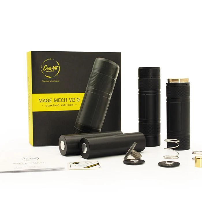 Coilart Mage Mech V2.0 Batterie Akkuträger Stacked Edition