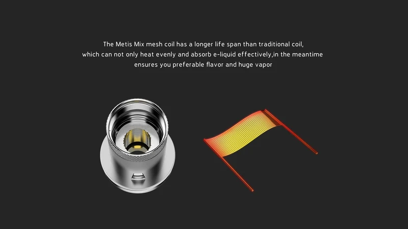 Rincoe Manto X Mesh 228W Starterset mit Metis Mix 6mL Verdampfer