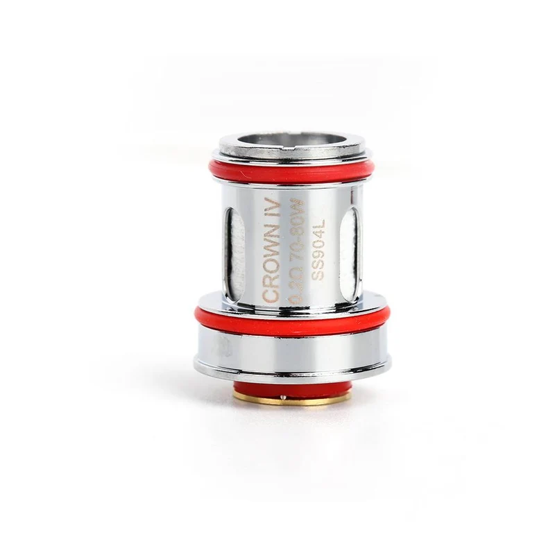 Uwell Crown 4 (IV) Dual SS904L Ersatz Coil Verdampferkopf (4 Stück / Packung)