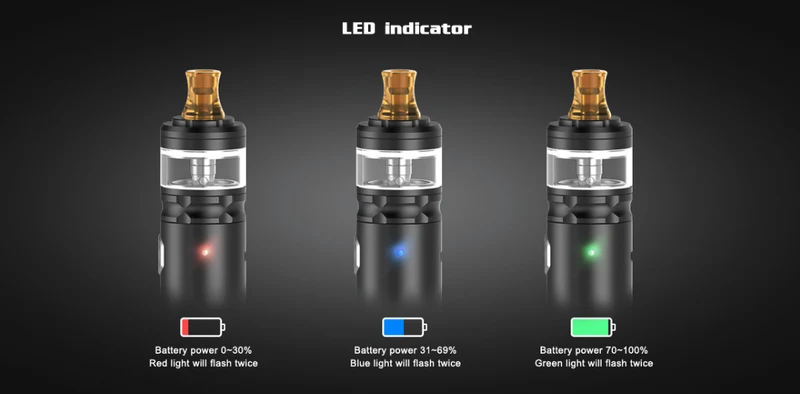 GeekVape Flint AIO Portable MTL Kit 950mAh mit Flint Verdampfer