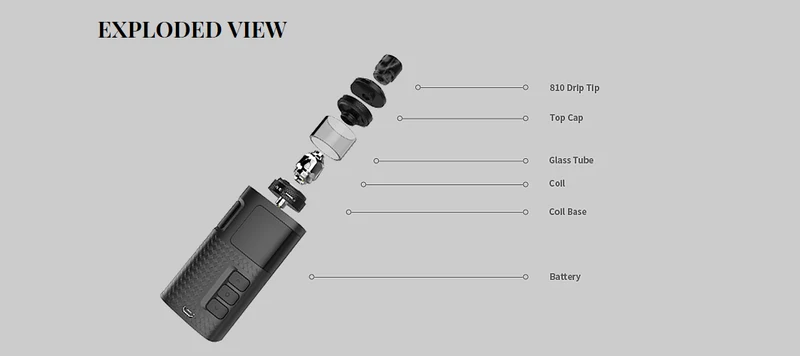 KangerTech Ripple Starter Kit mit 3.5mL Ripple Verdampfer