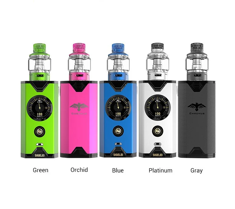 Sigelei Chronus 200W Kit mit 5.5ml Sigelei Chronus Tank Verdampfer
