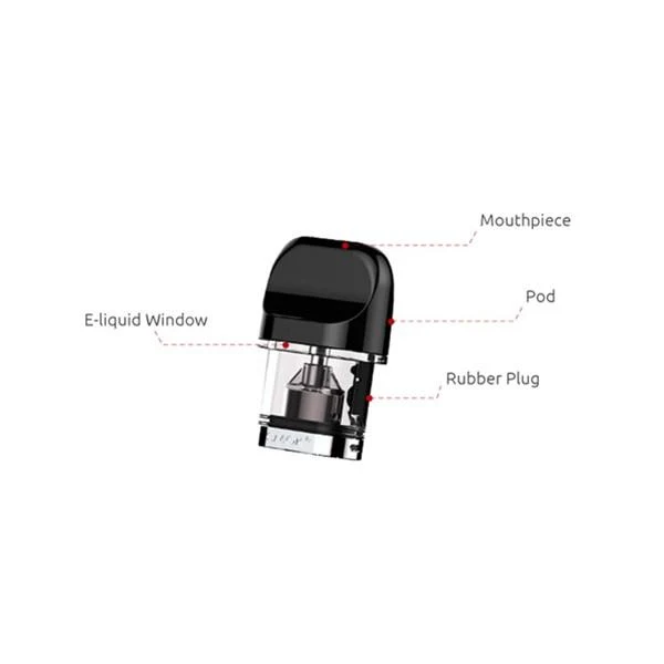 SMOK Novo Kartusche für SMOK Novo, Novo 2, Novo 2s, Novo 3 Kit, Novo 2X Kit, Propod GT Kit, Novo Master Kit, Novo Master Box Kit, NOVO Pro Kit,Novo GT Box Kit 2ml (3 Stück/Packung)
