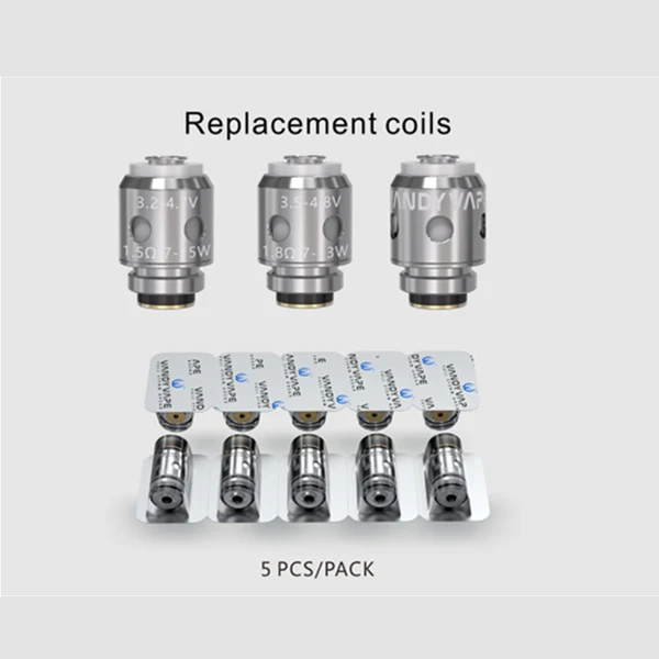 Vandy Vape Berserker MTL Subtank Ersatz Coil -5 Stück/Packung