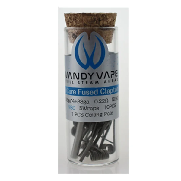 Vandyvape Quad Core Fused Clapton Draht (Wire) (10 Stück / Packung)