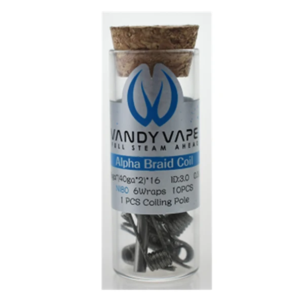 Vandy Vape Alpha Braid Draht (10 Stück / Packung)