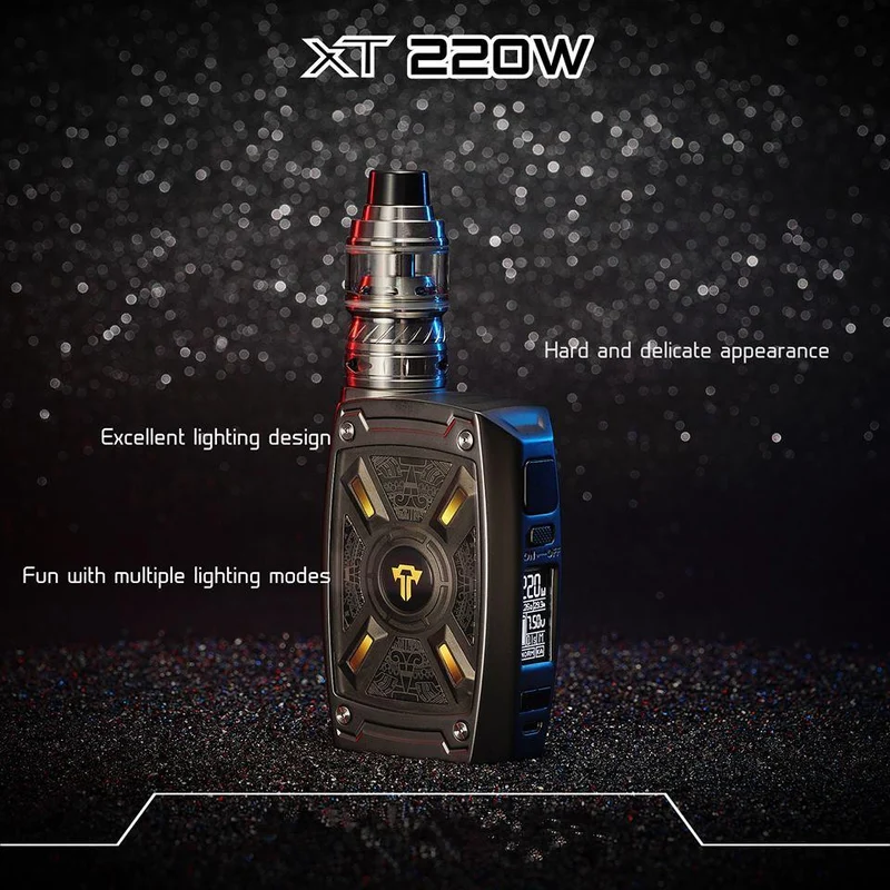 Teslacigs XT 220W TC Kit mit Tallica Mini Tank - 4ml