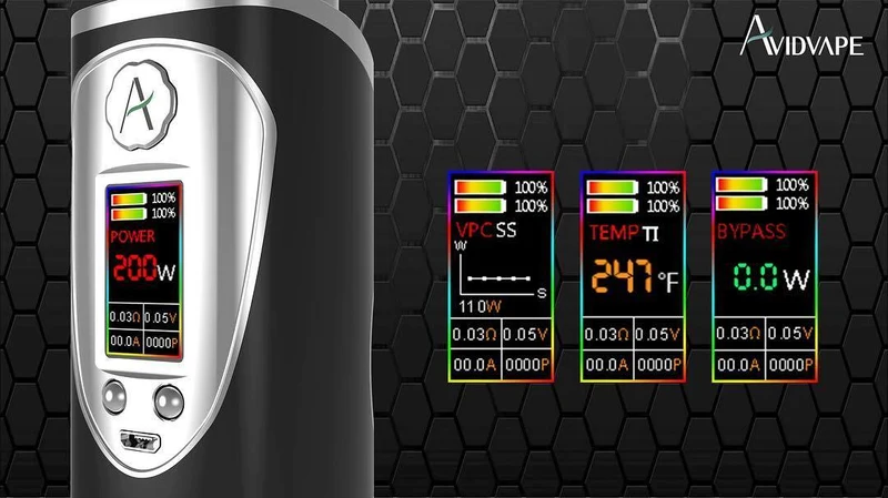Avidvape Throne Squonk 200W Set