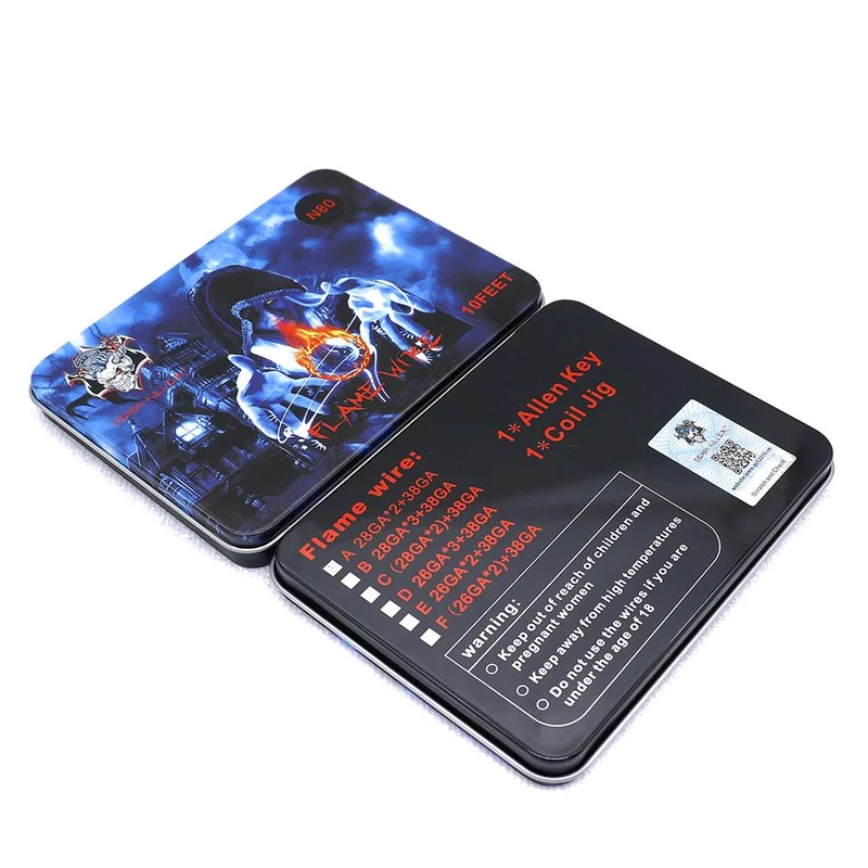 Demon Killer Flame Heizdraht Ni80 - 10 Fuß / Packung