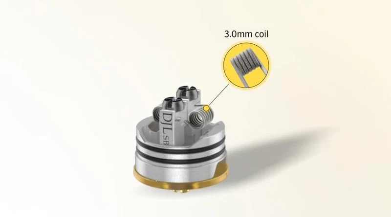 Digiflavor Aura BF RDA Tank Atomizer Verdampfer By DJLsb Vapes - 1,5ml