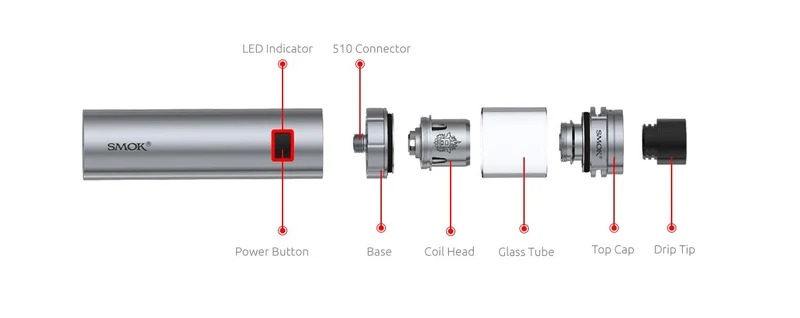 SMOK Stick X8 Starter Kit Starterset mit TFV8 X - Baby Tank - 4ml & 3000mAh