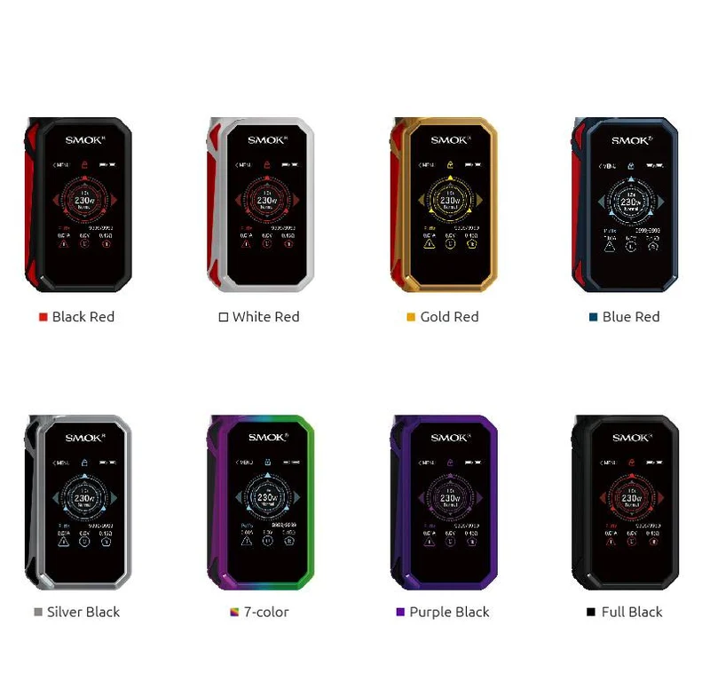 SMOK G - PRIV 2 230W Touch Screen TC Box Mod Akkuträger