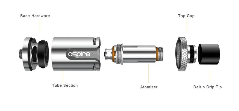 Aspire Cleito EXO Tank Atomizer Verdampfer TPD Version - 2ml