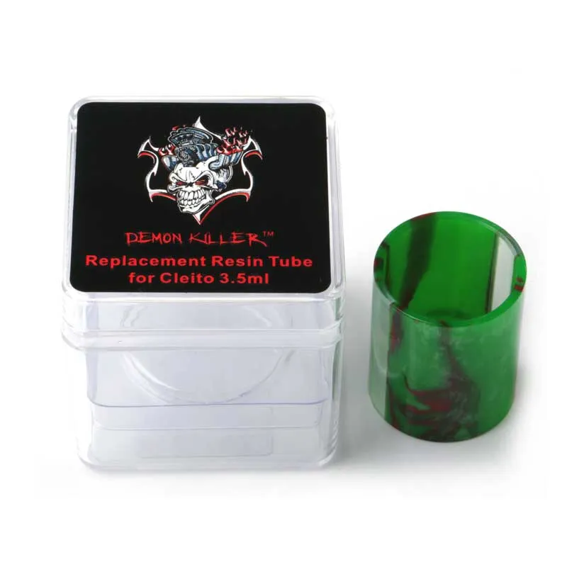 Demon Killer Harz Ersatz Glas für Aspire Cleito Verdampfer zufällige Farbe