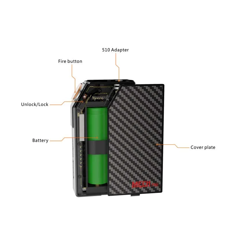 Geekvape Mech Pro Kit mit Medusa RDTA