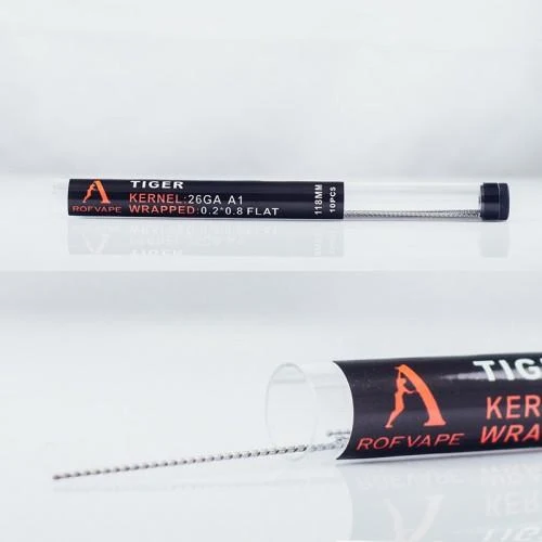 Rofvape Tiger Shot Wickeldraht - 118 mm x 10 Stück / Packung