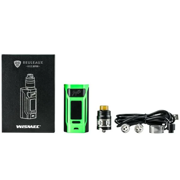 Wismec Reuleaux RX2 20700 200W TC Kit mit GNOME Tank - 4ml