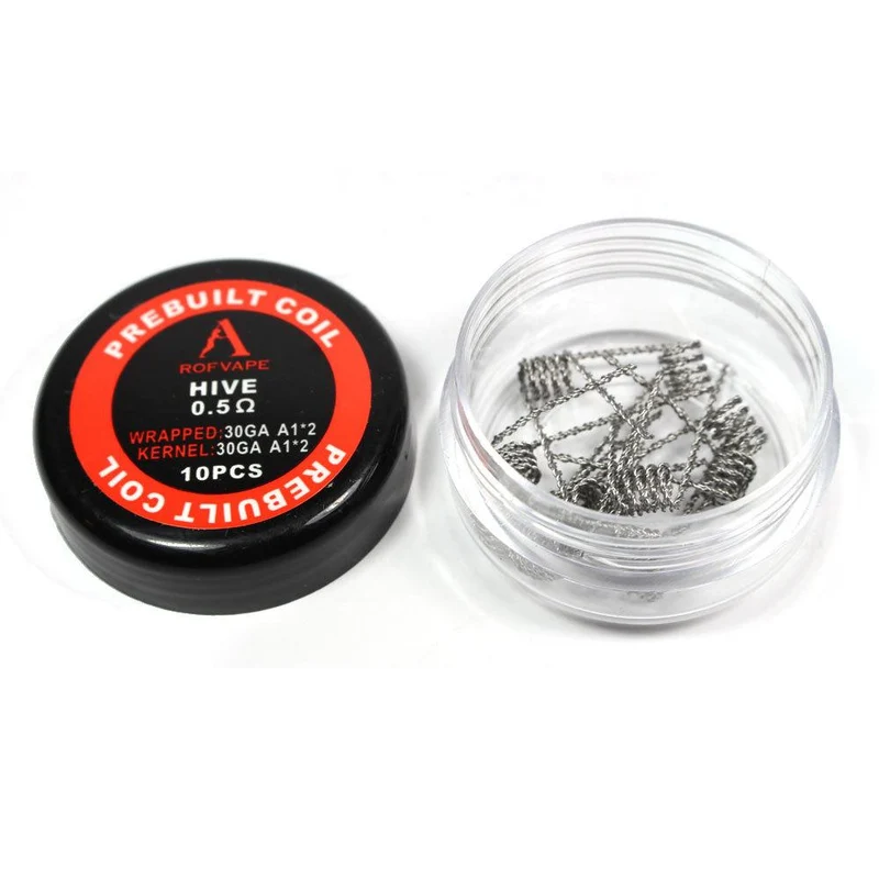 Rofvape Hive Draht Prebuilt Coils 0,5 Ohm - 10 Stück / Packung