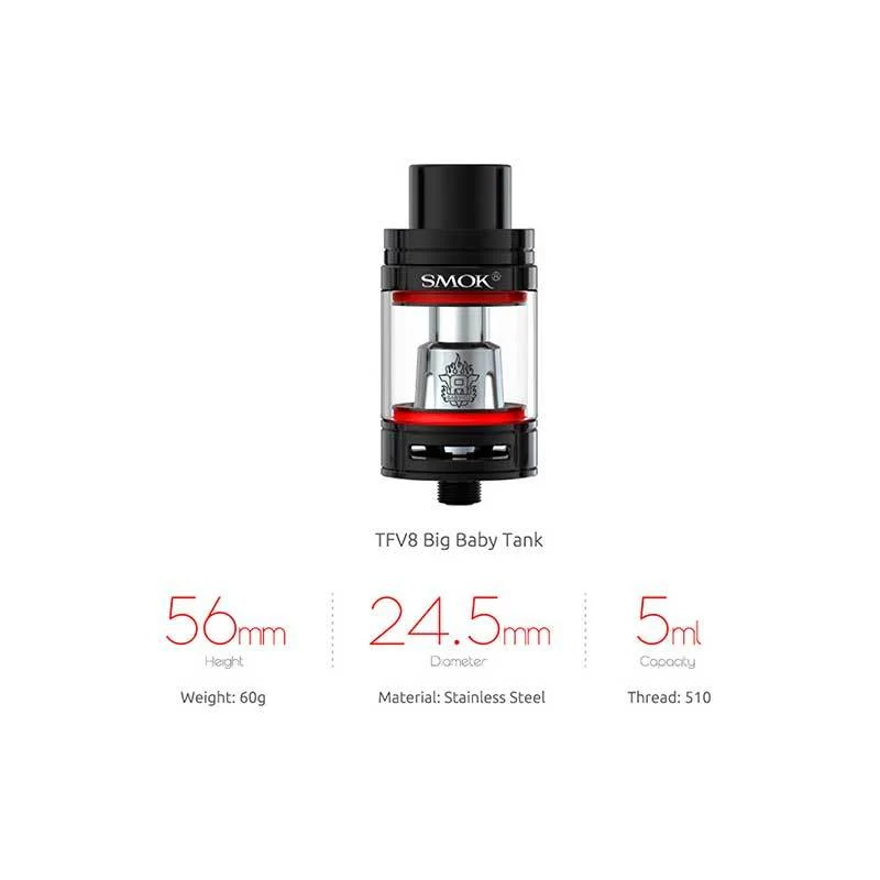 SMOK G150 Starter Kit Starterset mit TFV8 Big Baby Tank - 5ml & 4200mAh