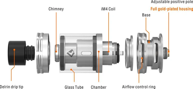 Geekvape illusion Sub Ohm Tank - 4,5ml