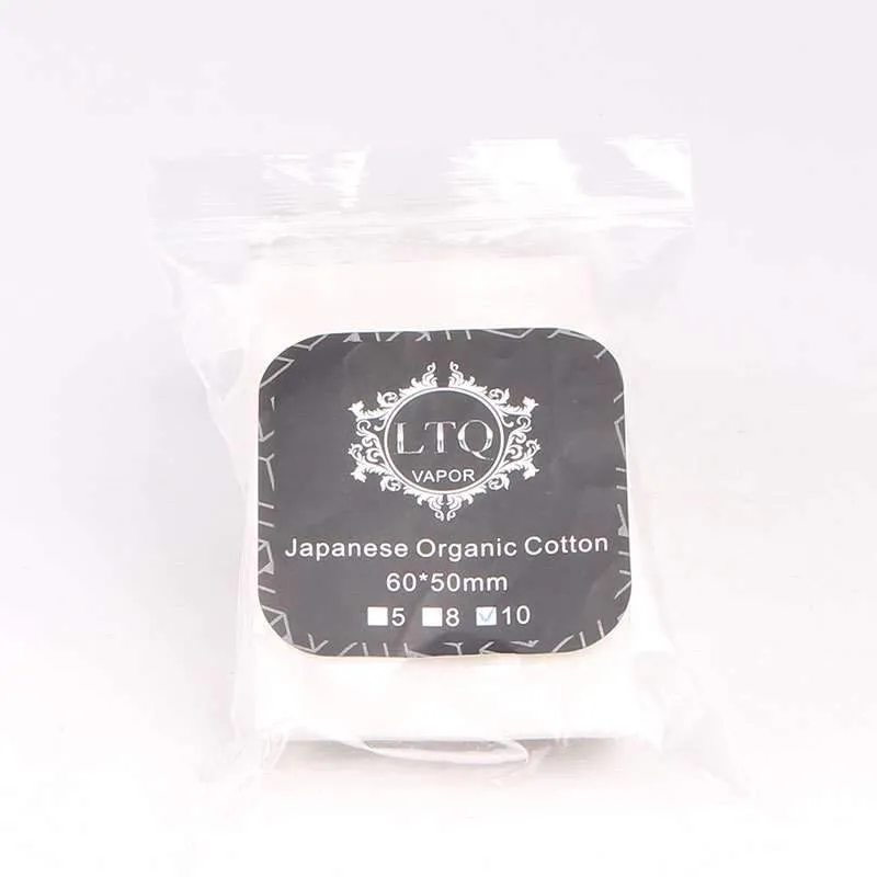 LTQ Vapor Japanische Biobaumwolle - 8 Stück / Packung
