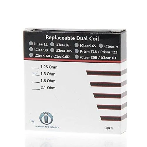 Innokin Endura T18 & T22 Coil 1,5 Ohm - 5 Stück / Packung