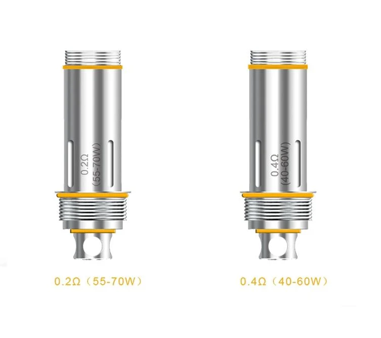 Aspire Cleito Dual Clapton Ersatz Coil - Verdampferkopf 0,2 Ohm/0,27 Ohm/0,4 Ohm - 5 Stück / Packung