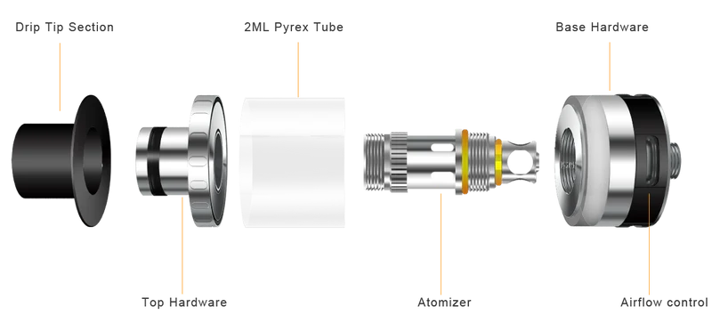 Aspire EVO75 Starterkit Starterset mit Atlantis EVO - 2 ml