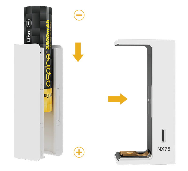 Aspire EVO75 Starterkit Starterset mit Atlantis EVO - 2 ml