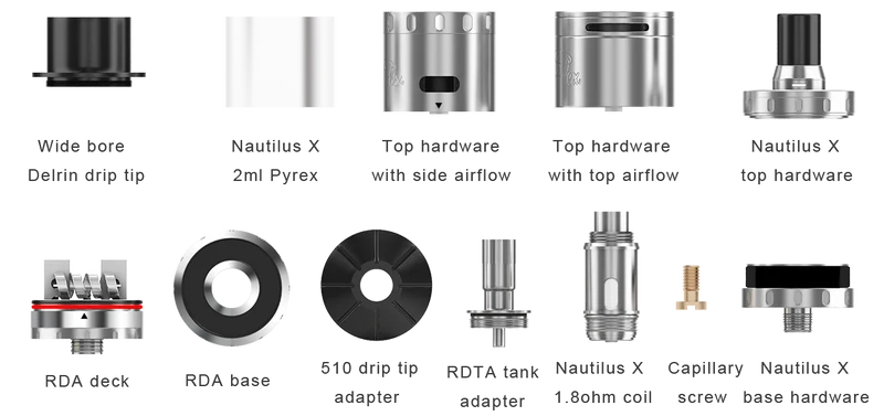 Aspire Quad-Flex Survival Kit