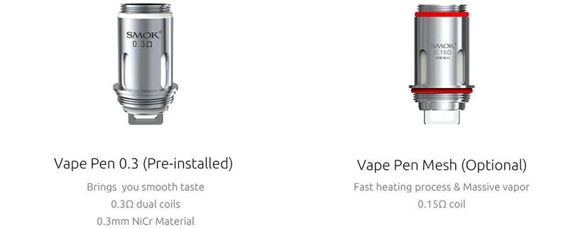 SMOK VAPE PEN 22 Ersatz Coil - 5 Stück / Packung