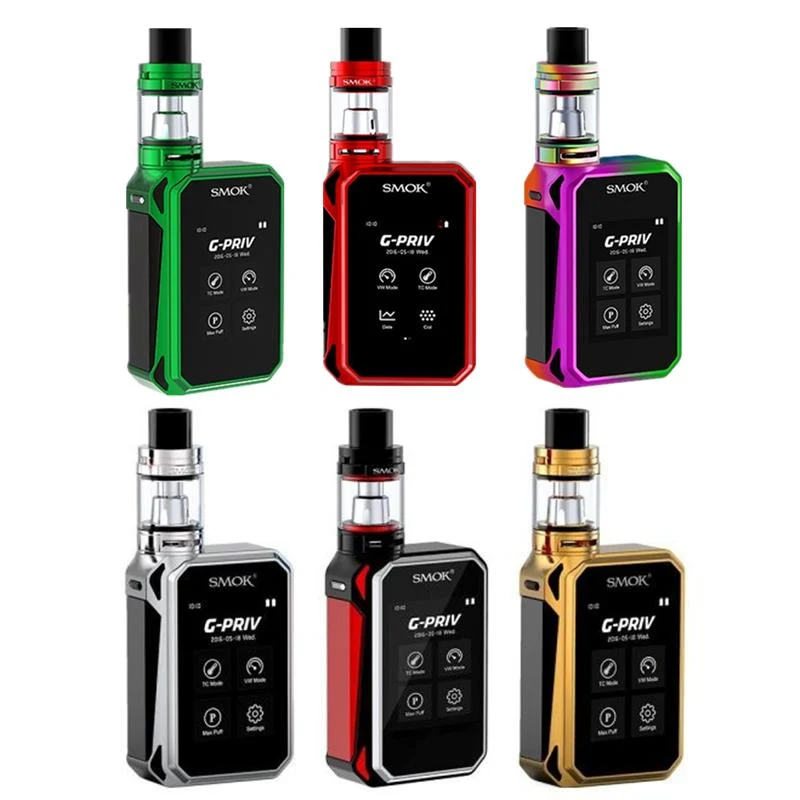 SMOK G - PRIV 220w Touch Display Starterkit Starterset mit TFV8 Big Baby - 5,0 ml