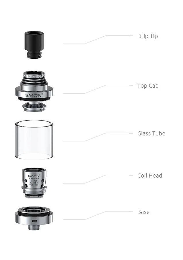 SMOK Spirals Verdampfer - 2,0 ml