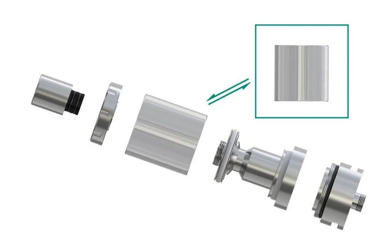 Eleaf iJust S Ersatzglas Tube - 4 ml & 1 Stück / Packung