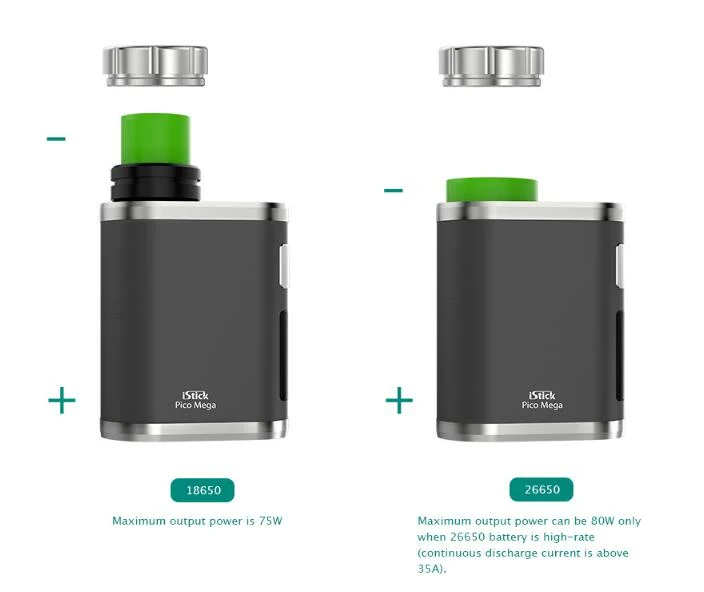 Eleaf iStick Pico Mega 80W Akku Mod Akkuträger