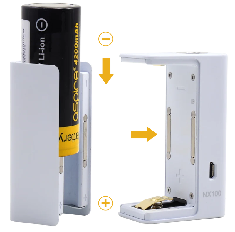 Aspire NX100 Box Mod Akkuträger 3 Farben