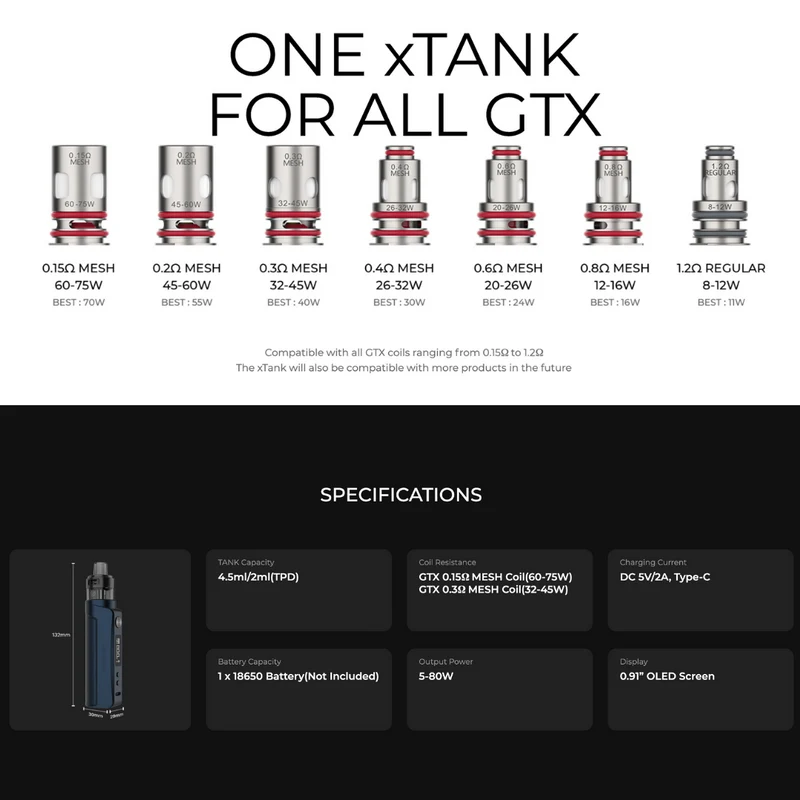 Vaporesso Gen PT80s Vape Kit