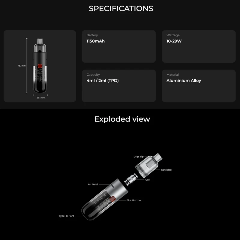 Vaporesso Moti X Mini Vape Kit