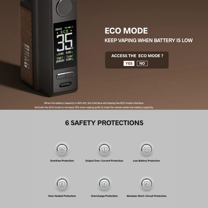Voopoo Drag E60 Vape Kit