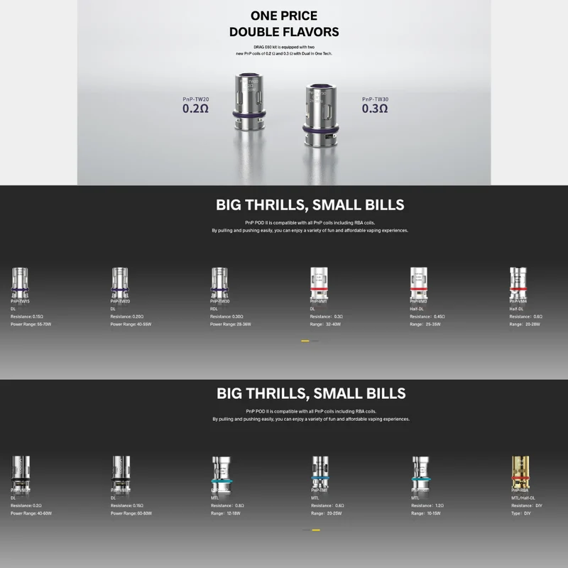Voopoo Drag E60 Vape Kit