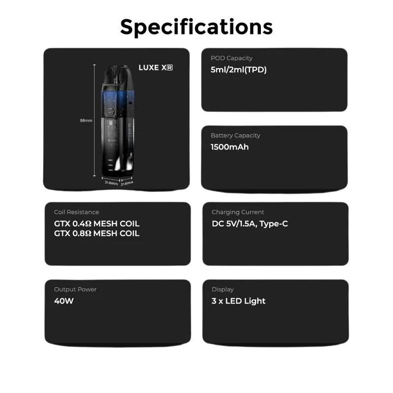 Vaporesso Luxe XR Vape Kit