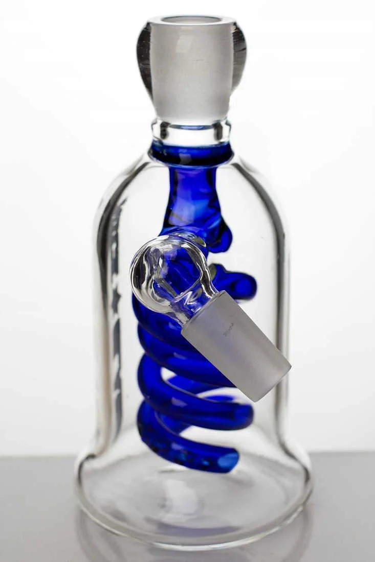 Double-coil diffuser ash catchers