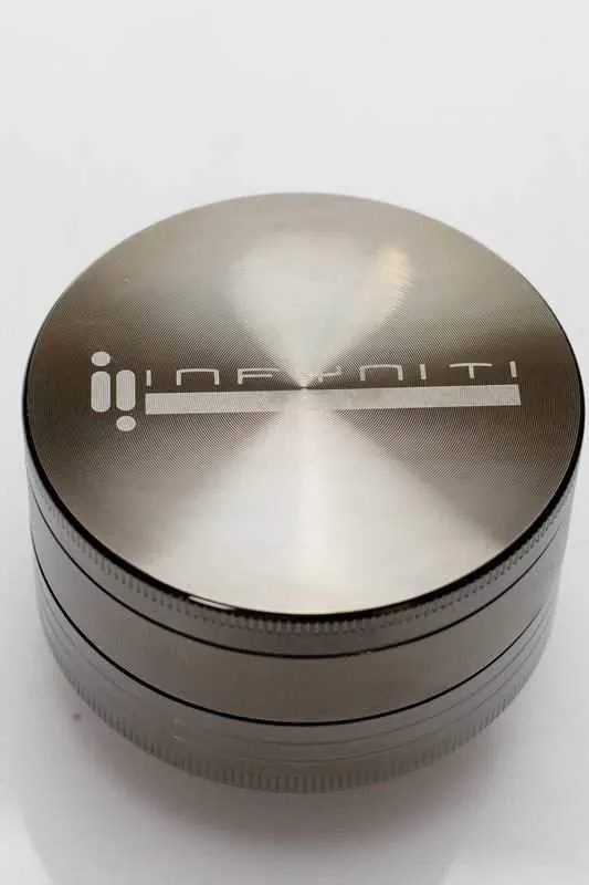 3 parts aluminium herb grinder with handle