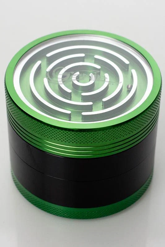 Genie metal ball maze aluminium grinder
