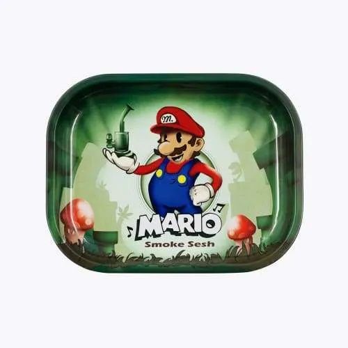 V-syndicate- Mario Smoke Sesh Metal Tray