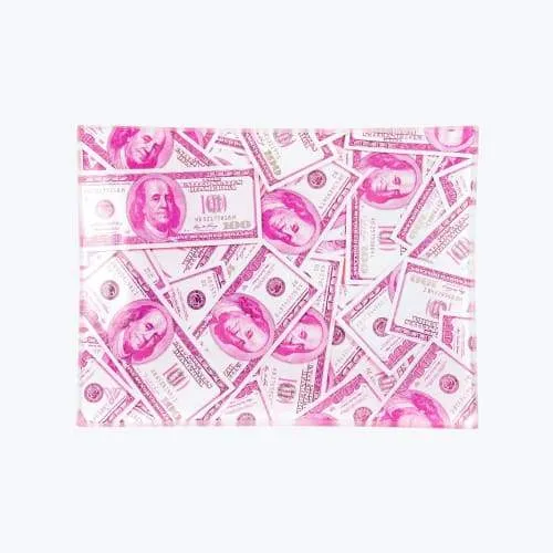 V-syndicate- Benjamins Glass Rollin' Tray
