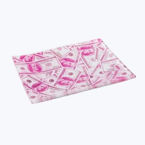V-syndicate- Benjamins Glass Rollin' Tray